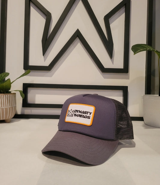 Grey Trucker Hat